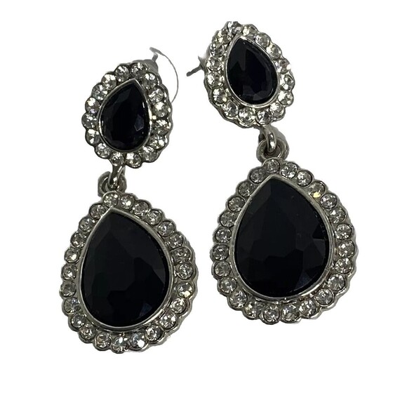 Unbranded Jewelry - Crystal Rhinestone Cocktail Party Prom Pieced Wedding Earrings Teardrop Dangle